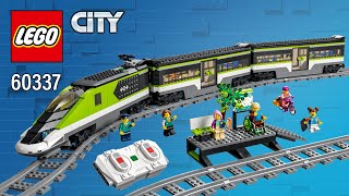 LEGO® City Express Passenger Train (60337)[764 pcs] Building Instructions | Top Brick Builder