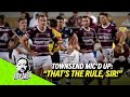 Listen in as micd up chad townsend leads cowboys to clutch win  fox league  benji