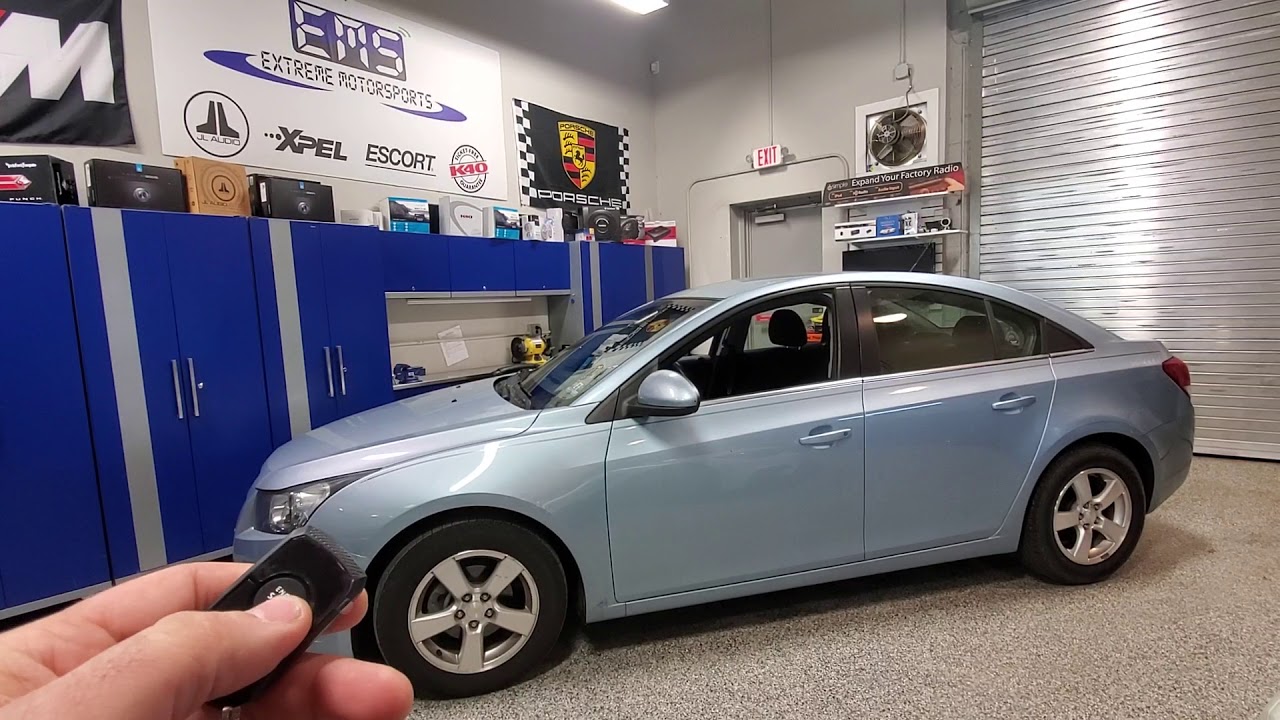 2011 Chevy Cruze Remote Start - YouTube