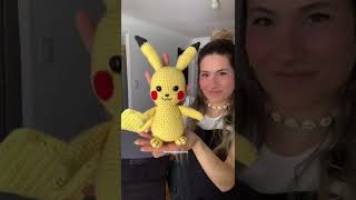 🤩Aprende a tejerlo conmigo🧶 #pikachu #pokemon #crochet #amigurumi #knitting