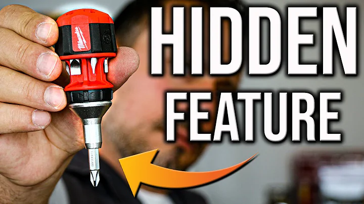 Milwaukee Tools Multi Bit STUBBY Screwdriver Has A HIDDEN FEATURE!