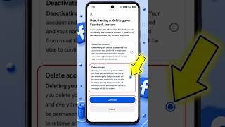 Facebook ID permanent delete kaise kare | How to delete Facebook account permanently #shorts