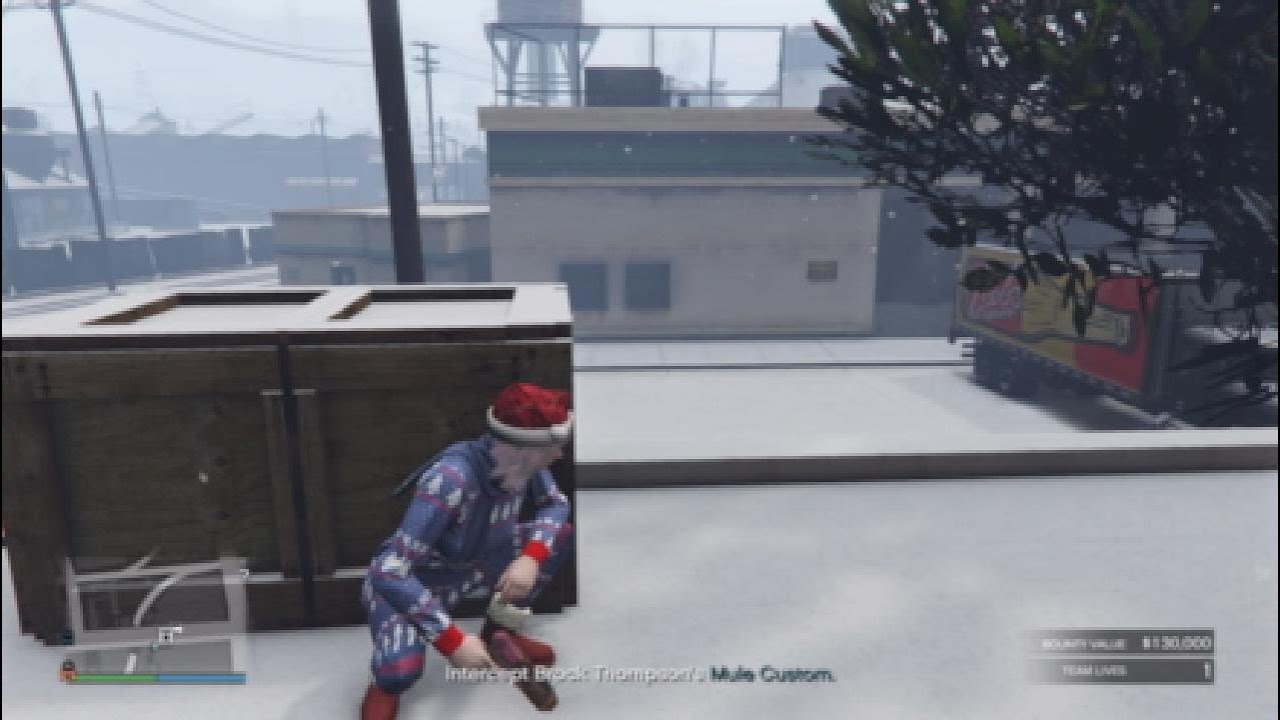 GTA Online - Brock Thompson Most Wanted Bounty Target