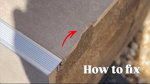 How to Fix Chipped Tile Edge | Easy Repair Guide 