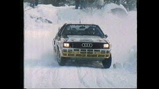 Swedish Rally 1984.