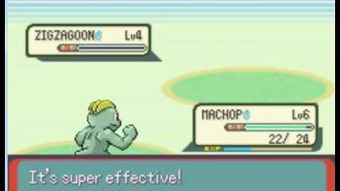 Pokemon Emerald Machop solorun 1