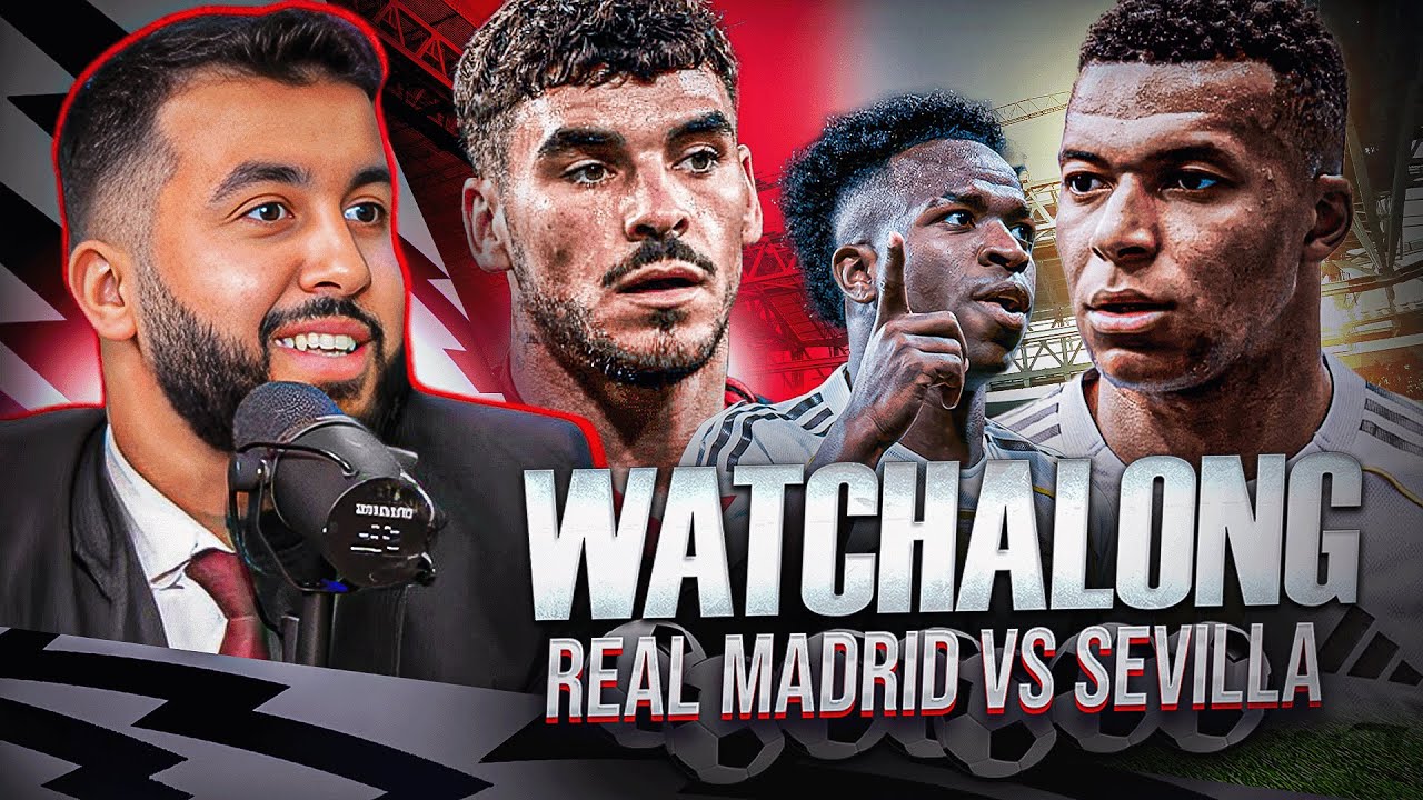 REAL MADRID VS SEVILLA I LA LIGA WATCHALONG! - YouTube