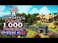 Objectif 1000 population - #42 La construction des remparts - Foundation