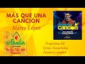 Programa &quot;Más que una canción&quot; 02 - Tema: Eucaristía Fuente y cumbre - Con Marco López