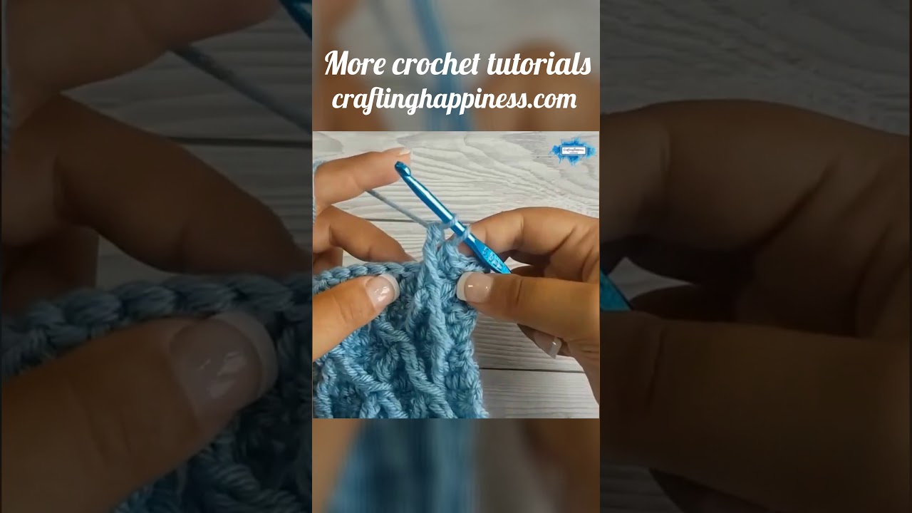 How To Crochet The Front Post Treble 2 Together ( FpTr2Tog) | Crafting ...