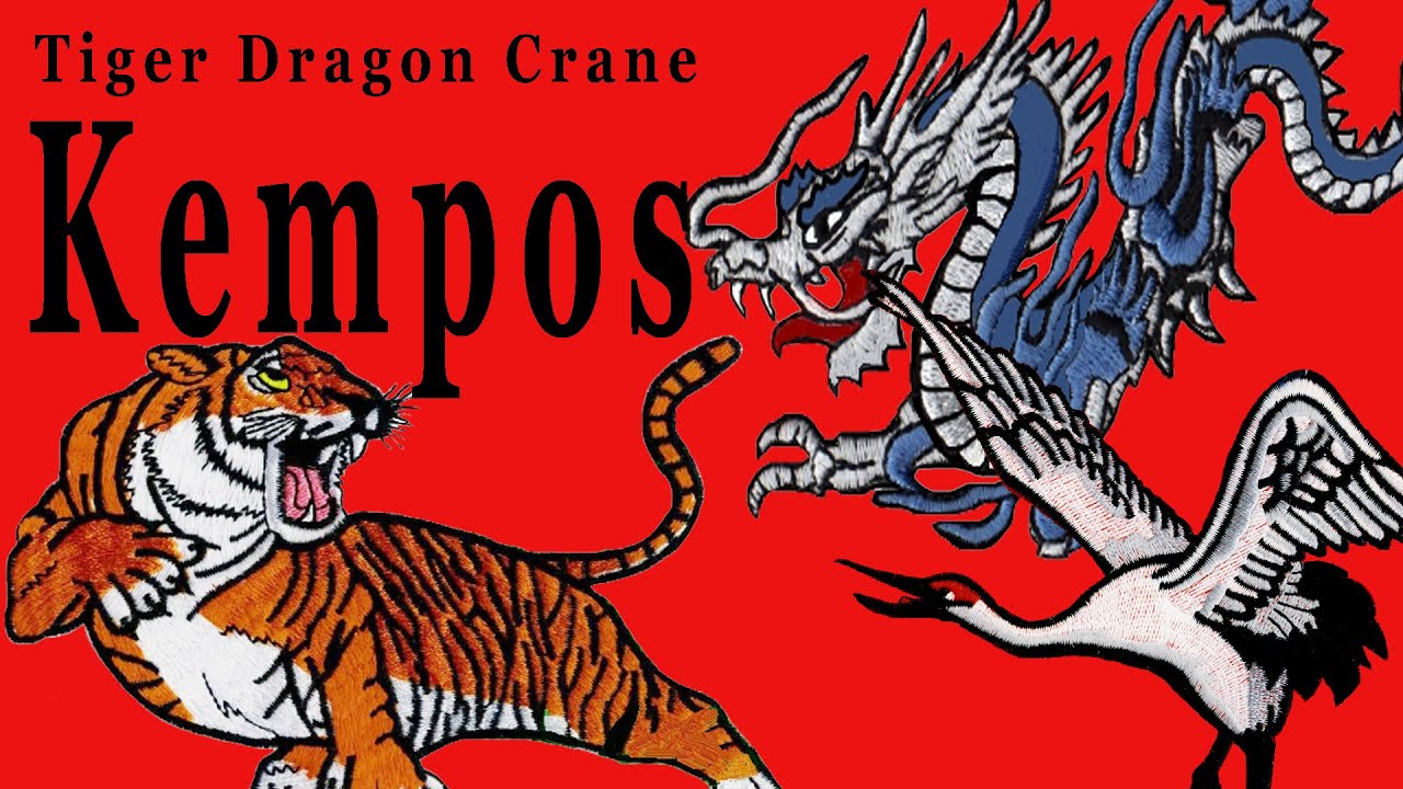 Learn the Tiger, Dragon, and Crane. Kempo Karate Techniques against a punch attack. YouTube