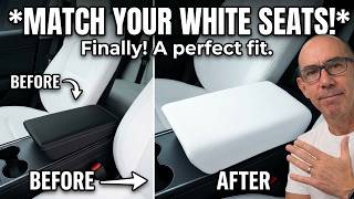 Tesla white seats need this!