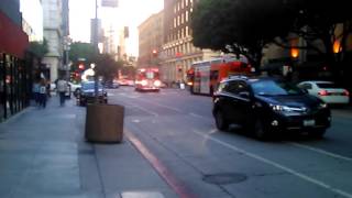 Lafd truck 9 responding code 3