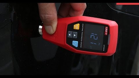 UNIT UT343A Digital Car Coating Thickness Gauge