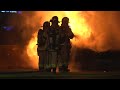 Car fire shuts down southbound lanes of North Freeway in Houston