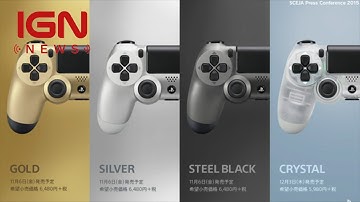 Sony Reveals New PS4 Controllers and PS4 Faceplates - IGN News