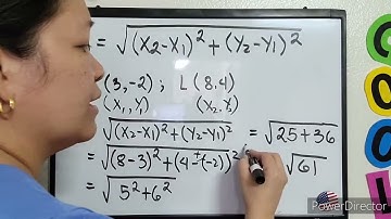 TAGALOG: Distance Formula #TeacherA #MathinTagalog