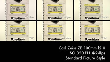 Wide Open Camera Fader ND Filter Test.