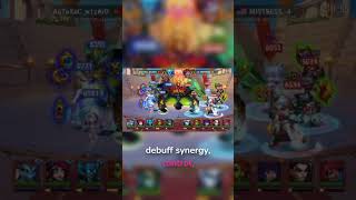 Iris breaks every team comp in Hero Wars Alliance #herowarsgameplay #gaming #shorts