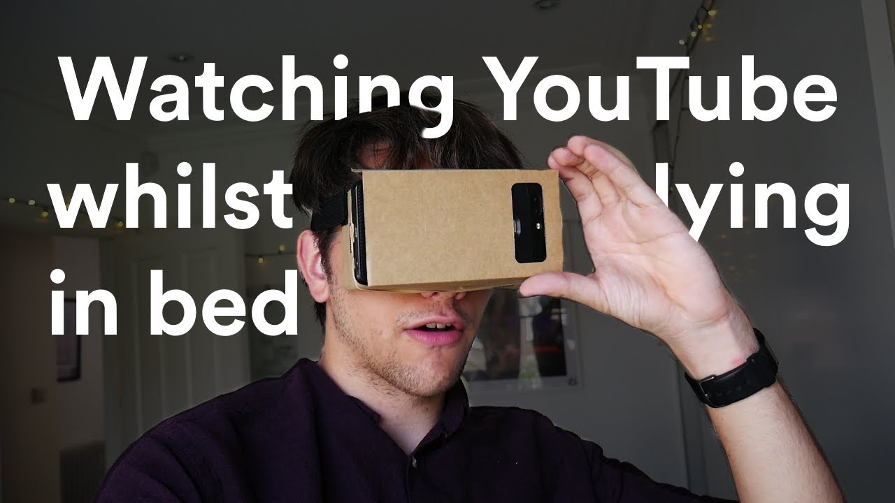 How to watch YouTube videos whilst lying in bed