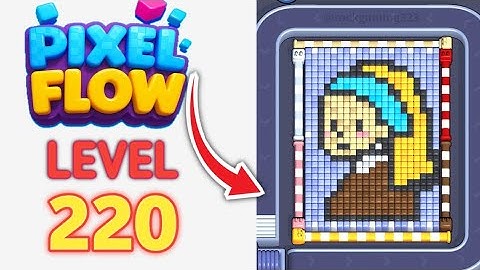 Pixel Flow Level 220 Walkthrough