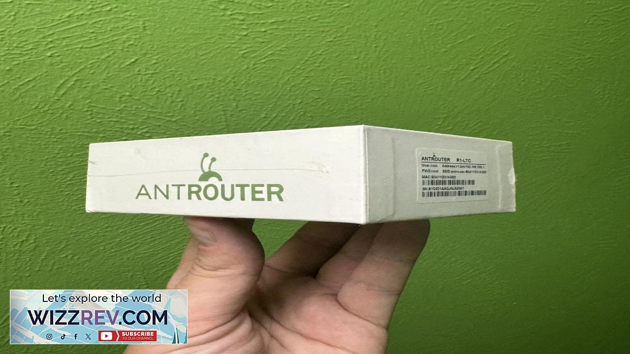 Bitmain AntRouter R1 LTC ASIC Litecoin Miner WiFi Router eBay - YouTube