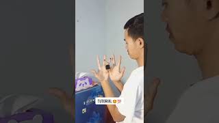 Mudah 🔥 Trik Sulap Membuat Ular dari Tangan 🤩 #youtubeshorts #shorts #snake #trending #magic