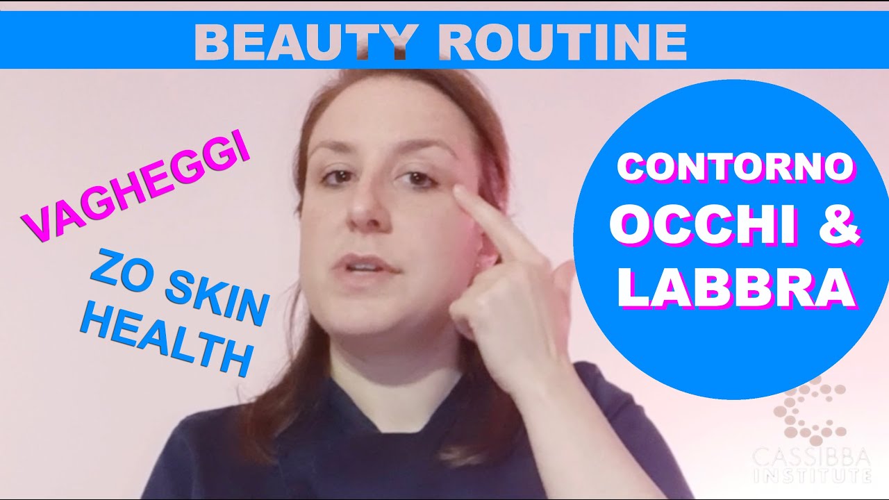 come applicare crema contorno occhi