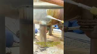 Rust Revolution: Watch This Sandblaster Transform Corroded Tanks Like Magic!