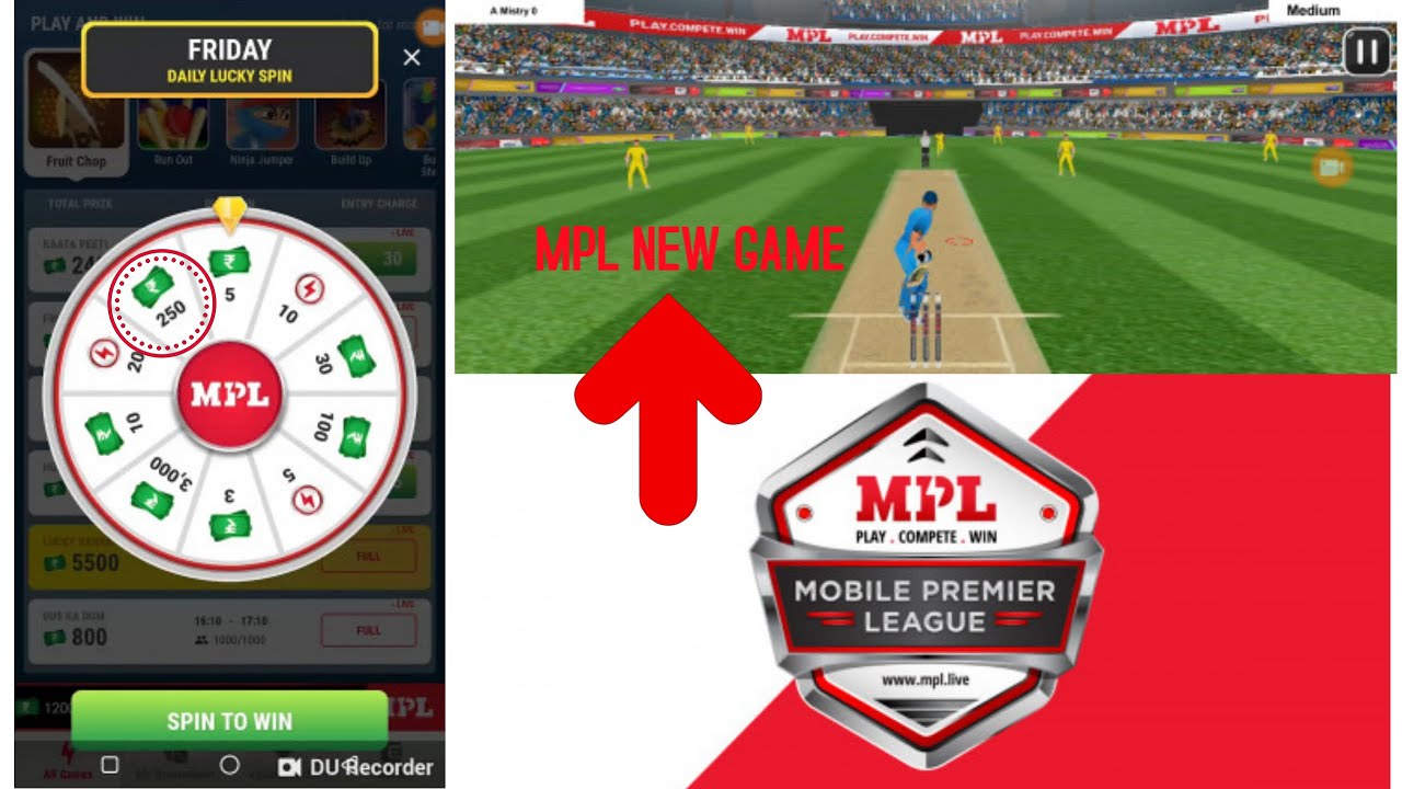Mpl New Game Update and Daily Spin winning !!! $$$