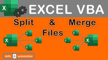 Excel VBA || Split and Merge Files