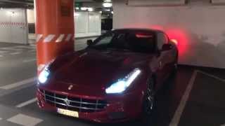 Athlete Statistics Ferrari FF start up + KILLER SOUND acceleration