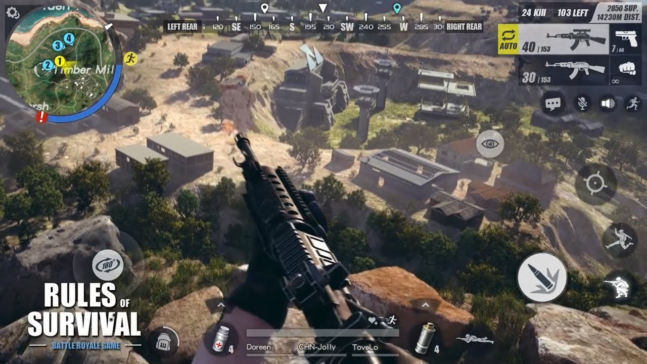 RoS - FIRST PERSON SNEAK PEAK!! Rules Of Survival