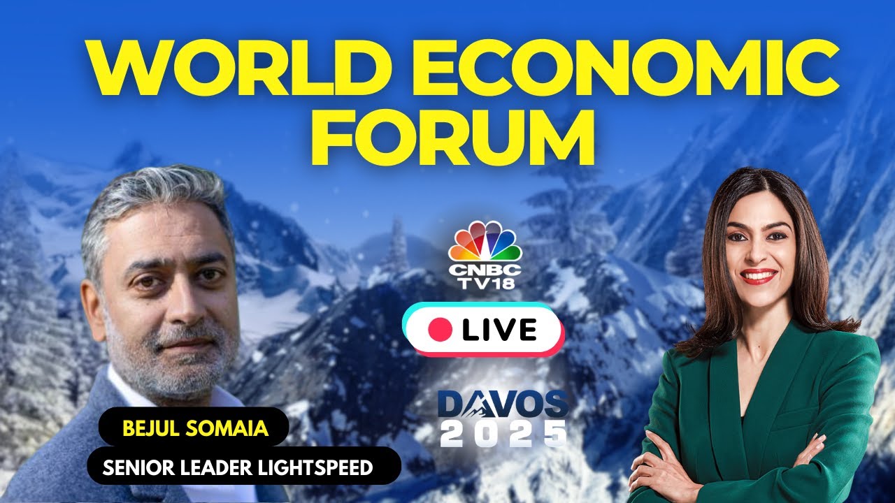 Davos World Economic Forum LIVE | Lightspeed's Bejul Somaia Exclusive | WEF 2025