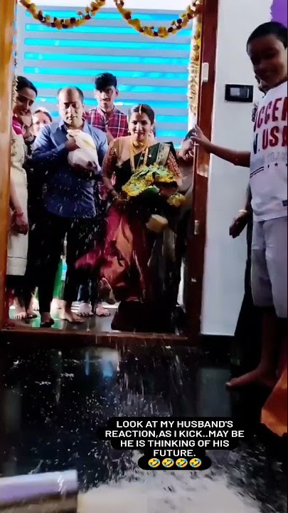 Kaavya Shah husband's home grand entry