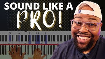 Easy Passing Chord Ideas you can use TODAY! | Gospel Piano Tutorial