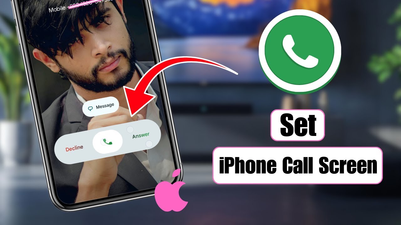 Как настроить экран вызова iPhone на Android
