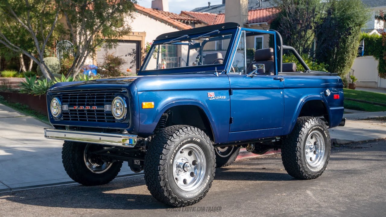 1974 Ford Bronco Velocity Edition for Sale | Exotic Car Trader