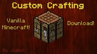 Custom Crafting in Default Minecraft