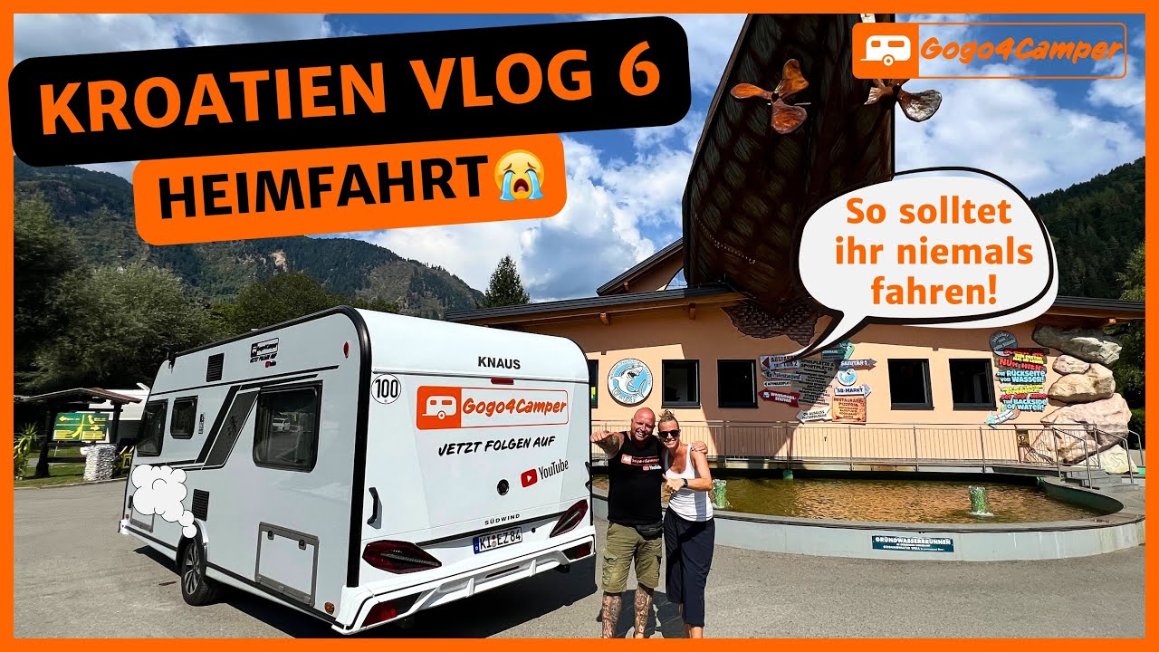 Abenteuerliche Heimfahrt - Über den Bergpass zum Camping Burgstaller am Millstätter See + Bootsfahrt