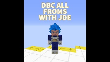 ALL FORMS IN MINECRAFT DRGONBLOCK C WITH JDE