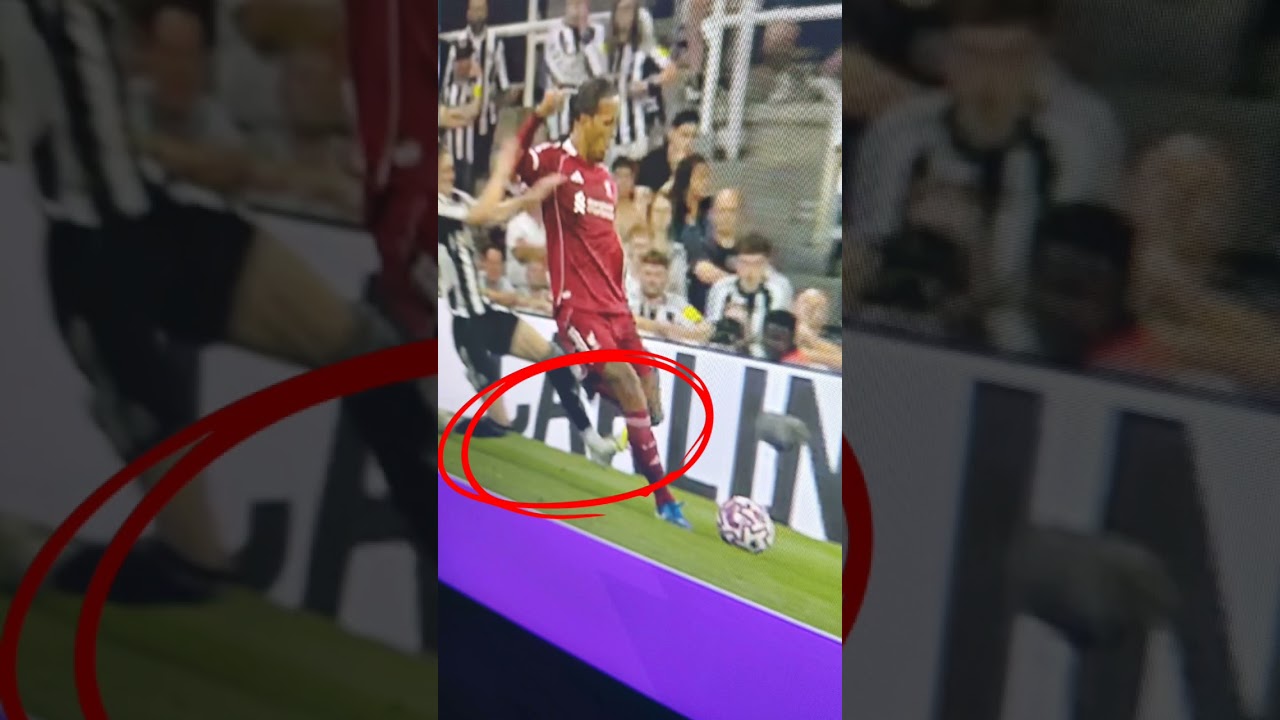 Anthony Gordon Red Card Newcastle vs Liverpool 