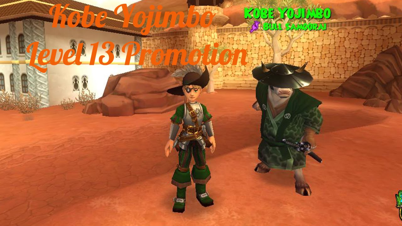 Pirate101 Kobe Yojimbo lvl 13 Promotion YouTube