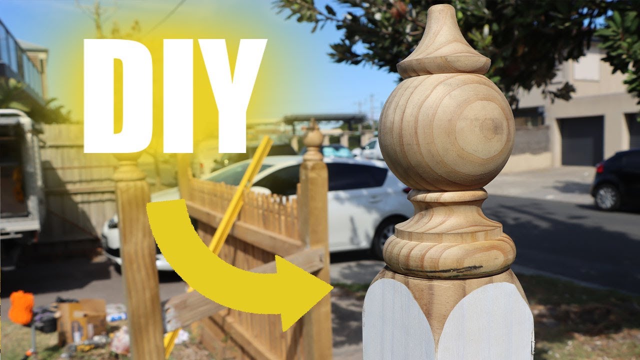 How-To Install Fence Post Capitals