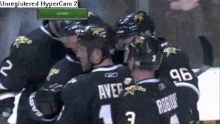 Fabian Brunnstrom First Game in NHL HAT-TRICK