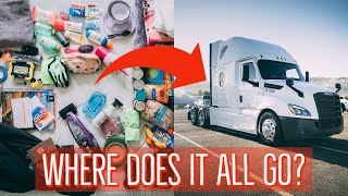 Organizing My Truck | Where Does It All Go?!