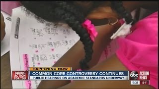Common core curriculum protested over lack of parents' influence