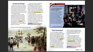 Lesson 2  The Virginia Colony Read Aloud