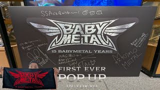 BABYMETAL First Ever Pop-Up In Tokyo! | BABYMETAL 初の東京ポップアップに行ってきた！(re-upload)