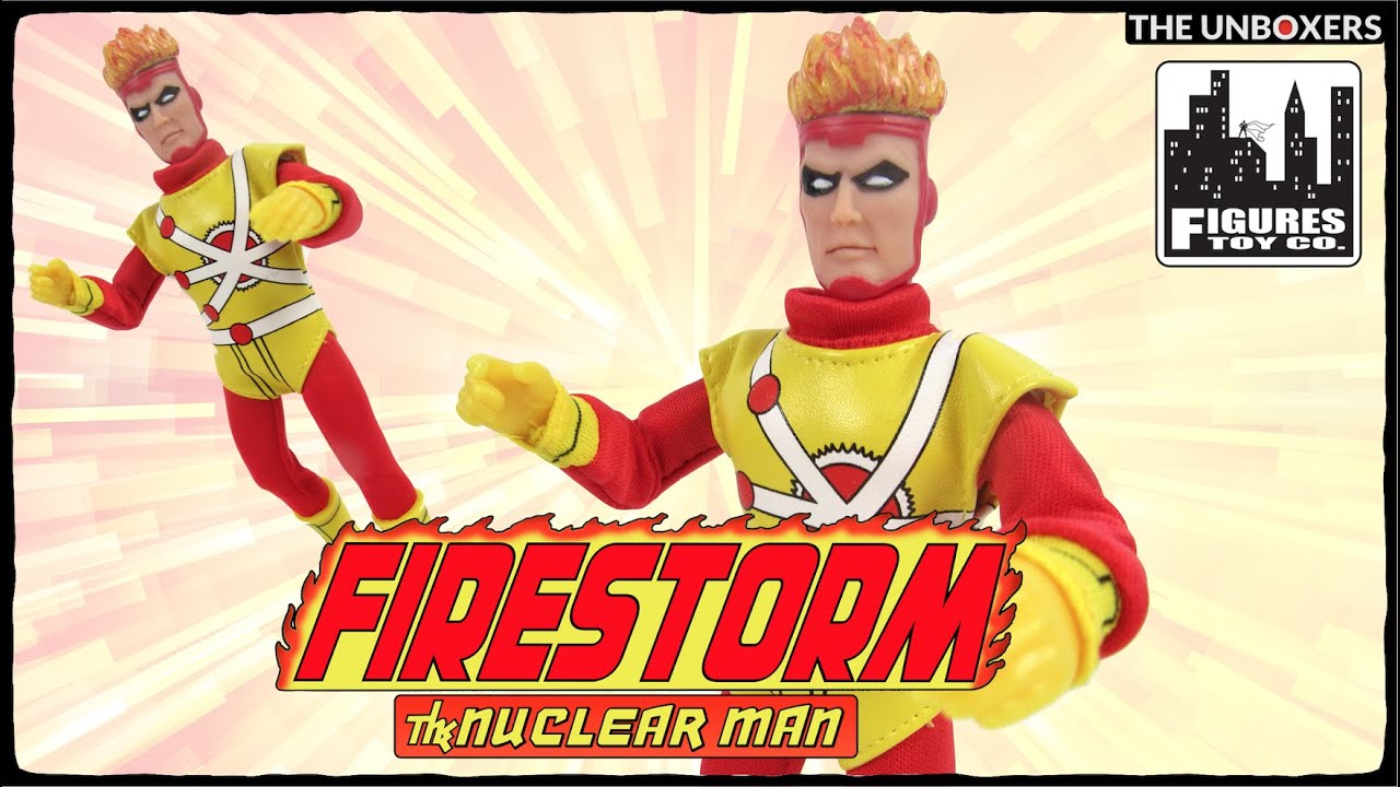 Firestorm Justice League Retro Action Figure by Figures Toy Co YouTube